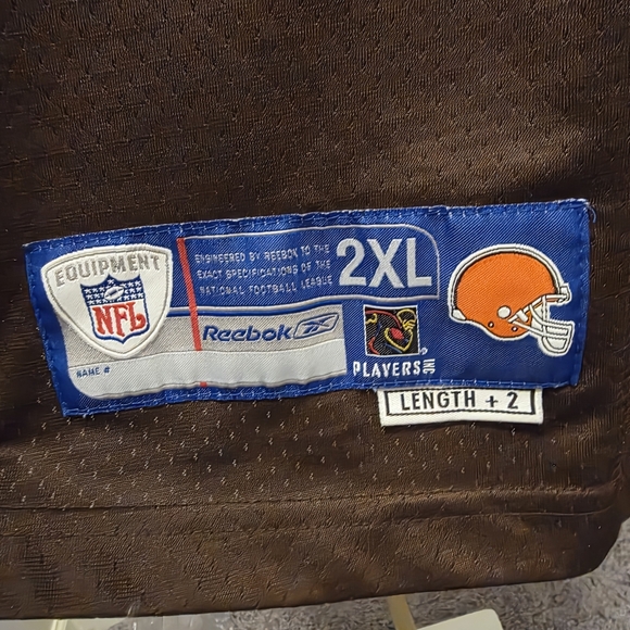 Vintage Sewn Reebok NFL Cleveland Browns Kellen Winslow #80 - sz XXL - Picture 6 of 7